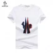 moncler unisex logo front t-shirt homme classic cotton